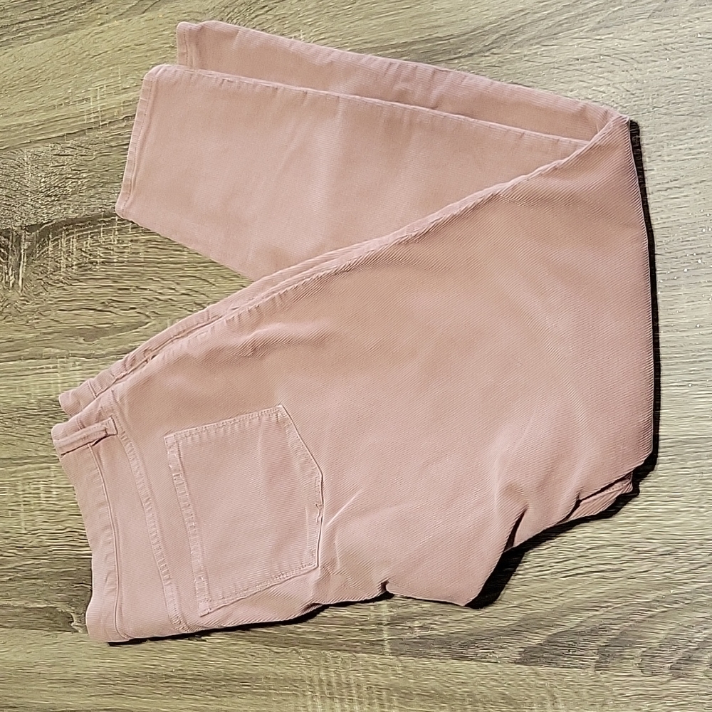 J. Crew Lookout High Rise Skinny Jeans corduroy pink